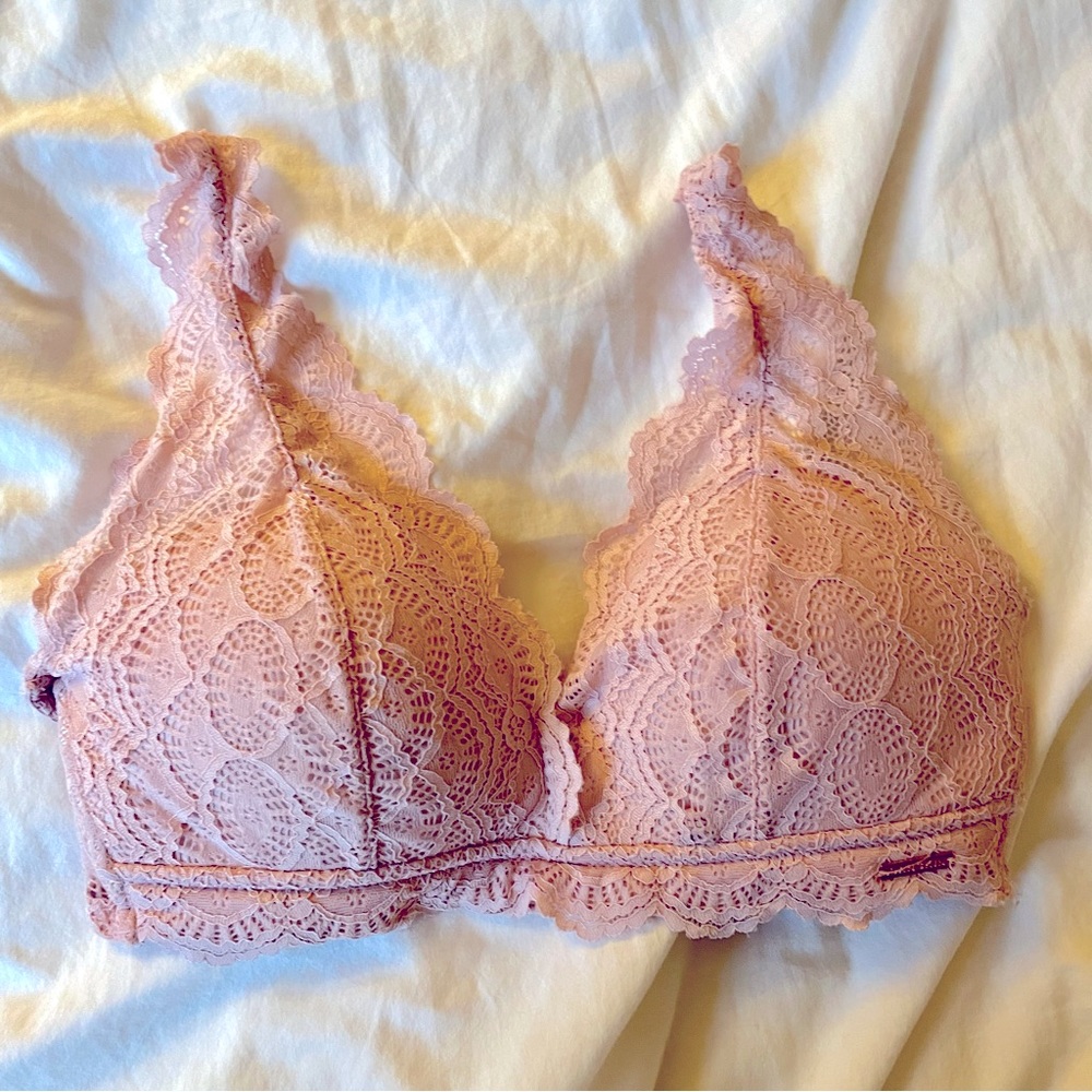 Lacy Pink Danskin Intimates Bra